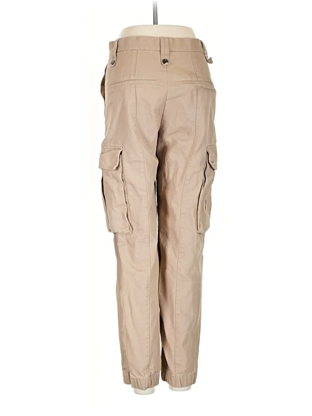 Zadig & Voltaire Beige Cargo Jogger Pants Size EU 36 | Utility Chic - Picture 4 of 7